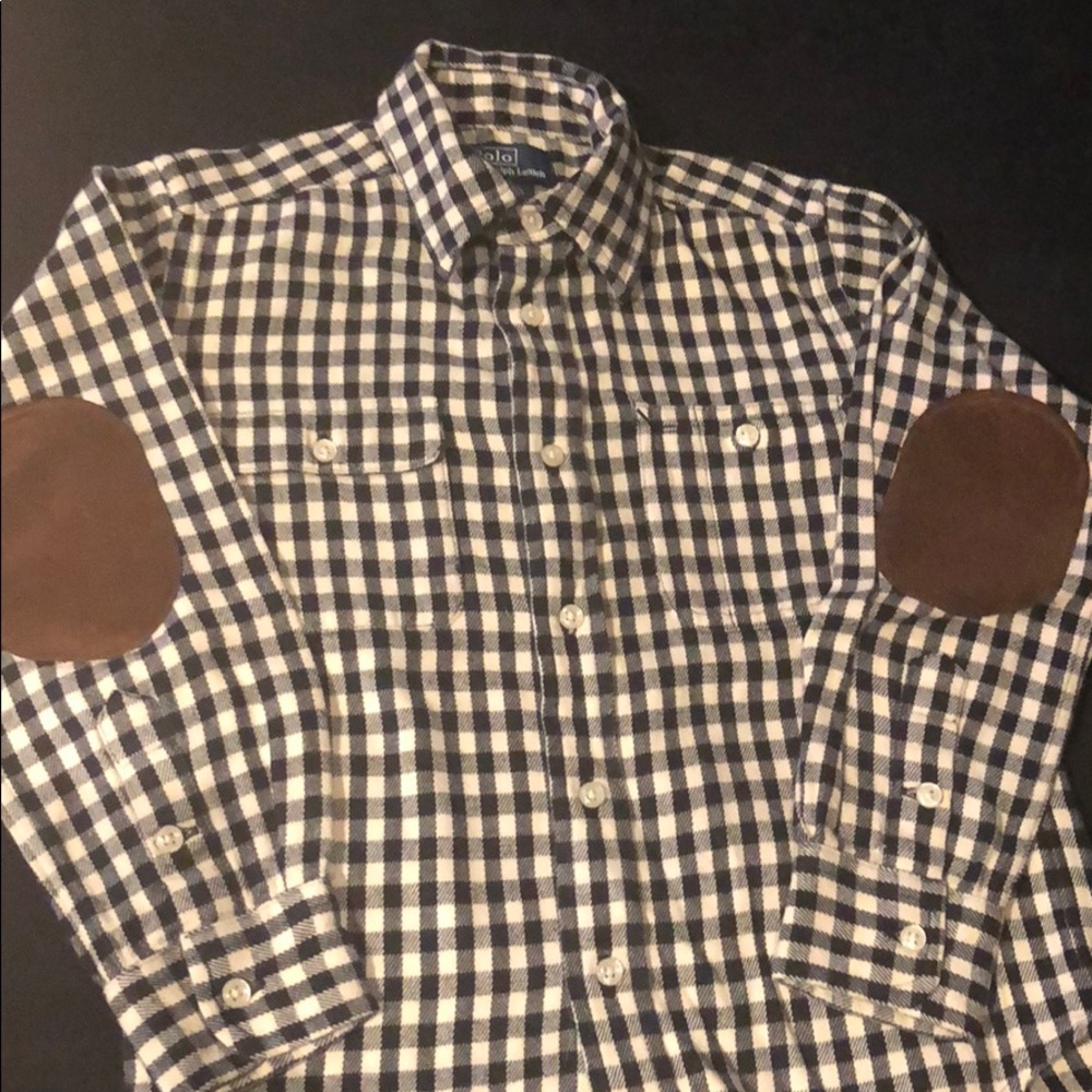 Flannel Ralph Lauren button down shirt